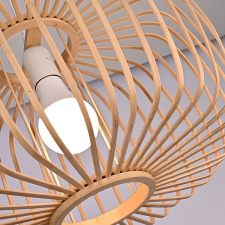 Подвесной Светильник Elvio Натуральное Деверо D40 Imperiumloft 320046-23 - фото