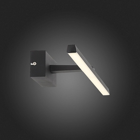 Подсветка для картин ST-Luce Черный/Черный LED 1*12W 3000K SL446.471.01 - фото