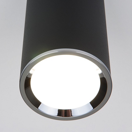 Накладной потолочный светильник DLN101 GU10 BK черный Elektrostandard - фото