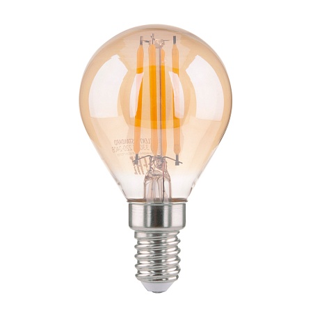 Филаментная светодиодная лампа G45 6W 6500K E14 тонированная BLE1439 Elektrostandard - фото