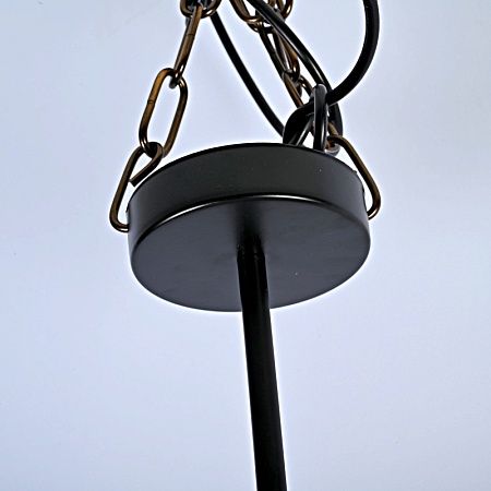 Люстра Rh Two-Tier Round Shade Linen Imperiumloft 75148-22 - фото