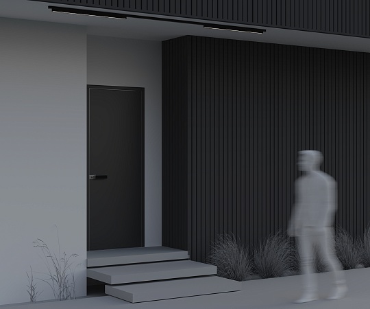 Уличный трековый светильник Outdoor O-TR02-1-S-24WB3K - фото