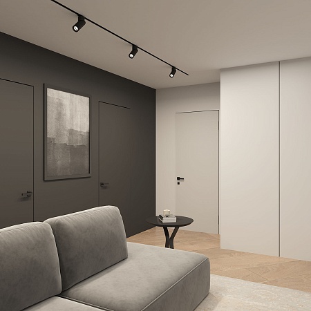 Светильник на шине Denkirs Slant DK6080-BK - фото