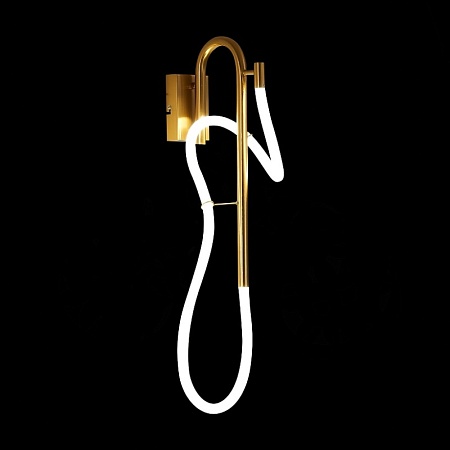 Светильник настенный ST-Luce Латунь/Белый LED 1*16W 4000K SL6102.301.16 - фото