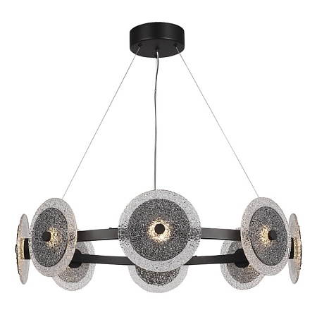 Светильник подвесной ST-Luce черный/дымчатый LED 1*44W 4000K SL6142.443.01 - фото