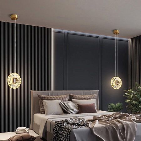 Подвесной Светильник Godiva Brass 4000К Imperiumloft 186815-23 - фото