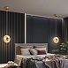 Подвесной Светильник Godiva Brass 4000К Imperiumloft 186815-23 - фото