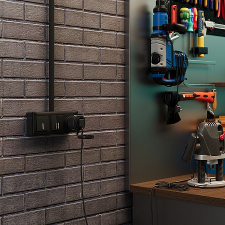 Умная розетка IP44 76103/00 Elektrostandard - фото