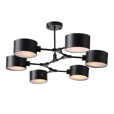 Светильник потолочный Черный/Черный E14 6*60W SLE183402-06 - фото