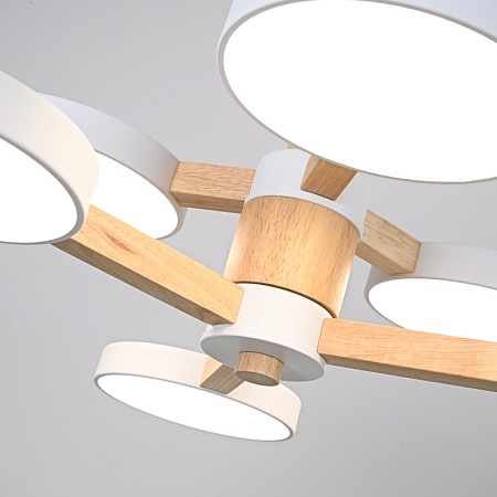 Подвесная Люстра Turna Dbl L6 White Imperiumloft 141109-26 - фото