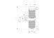 Настенный светильник (бра) Technical Focus Design C069WL-02B - фото