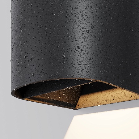 Уличный настенный светильник Outdoor O526WL-L10B3K - фото