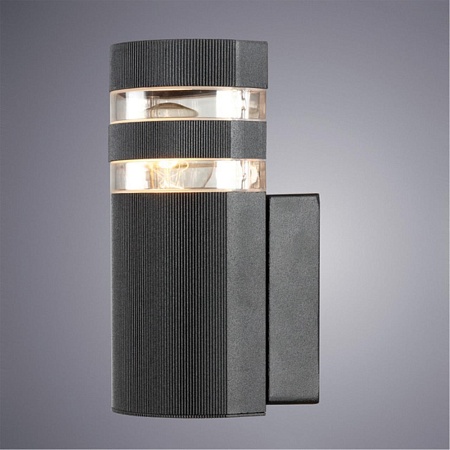 Уличный настенный светильник Arte Lamp METRO A8162AL-1BK - фото
