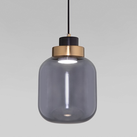 Подвесной акцентный светильник Eurosvet 50240/1 LED дымчатый - фото