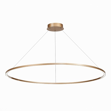 Cветильник подвесной SMART ST-Luce Золотистый/Белый LED 1*57W 2800-6500K ST605.203.57 - фото