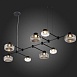 Светильник подвесной ST-Luce Черный/Дымчатый, Прозрачный LED 8*3W 3000K SL6005.403.08 - фото