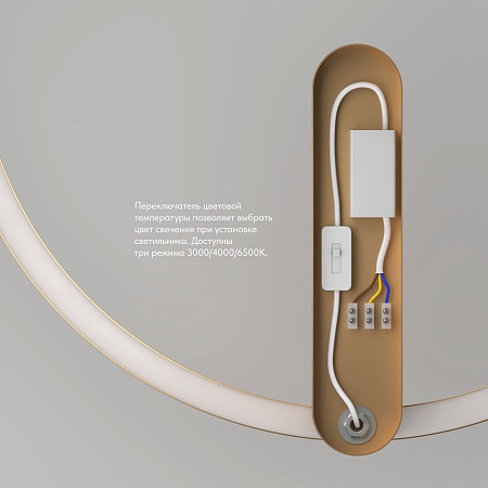 Бра Denkirs Round DK5035-SG - фото