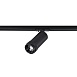 Св-к трек. Zoom Черный LED 1*10W 3000K 900Lm Ra 10-55° IP20 D55xH125 220V ST385.436.10 - фото