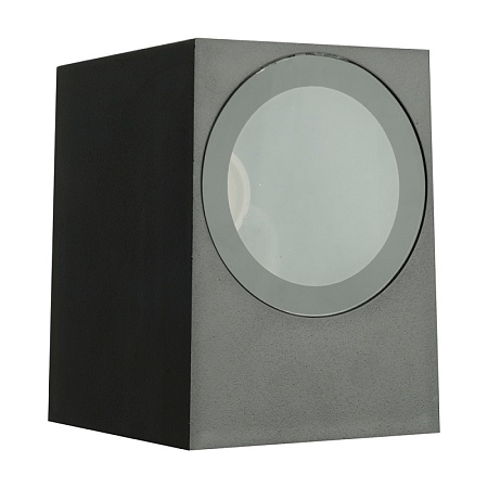 Светильник садово-парковый Feron.ONE DH050-P,на стену, GU10 220-240V, черный пластик - фото