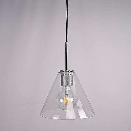 Подвесной Светильник Rh Utilitaire Funnel Pendant Silver Imperiumloft 123650-22 - фото