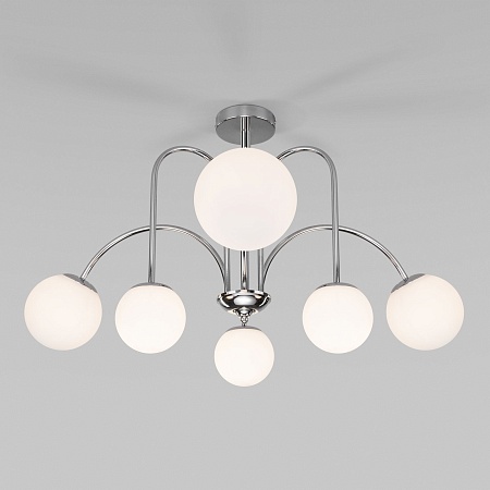 Потолочный светильник Eurosvet 30177/6 хром - фото