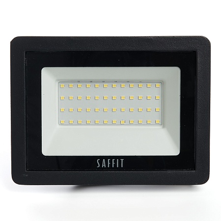Светодиодный прожектор SAFFIT SFL90-50 IP65 50W 6400K черный - фото