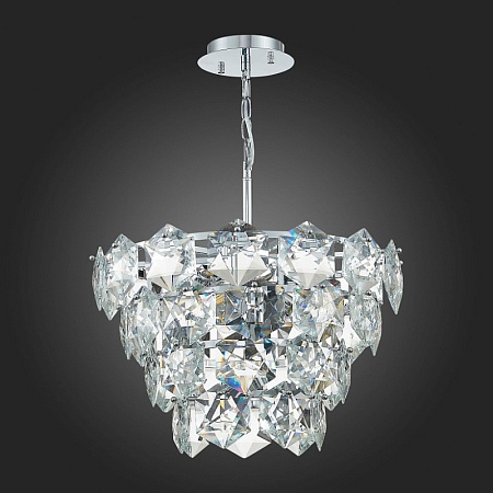 Люстра подвесная ST-Luce Хром/Прозрачный E14 6*40W SL1631.103.06 - фото