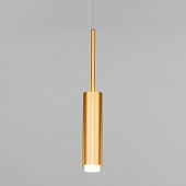 Подвесной акцентный светильник Eurosvet 50203/1 LED матовое золото
