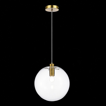 Подвес ST-Luce Золотой/Прозрачный E27 1*60W SL1056.223.01 - фото