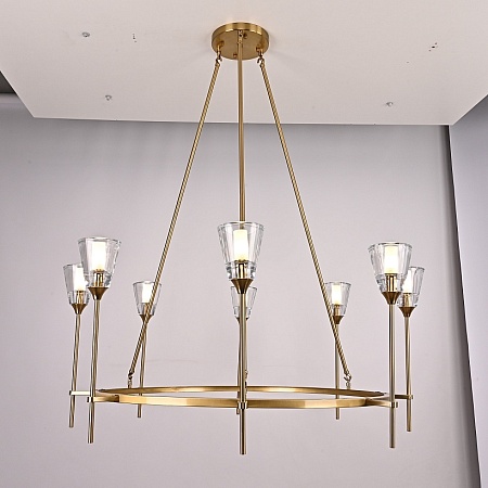 Светильник Italian Globe Cedar Moss Light 9 Imperiumloft 75711-22 - фото