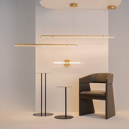 Настенный светильник (бра) Maytoni Plume MOD340WL-L10BS3K - фото