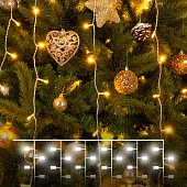 Гирлянда Eurosvet 200-002 теплый белый