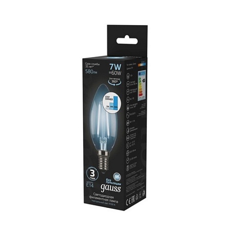 Светодиодная лампа GAUSS 103801207-S_GAUSS - фото
