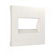 Накладка для двойной розетки Еthernet RJ-45 перламутровый рифленый WL13-RJ45+RJ45-CP