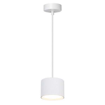 Светильник потолочный Feron Barrel HL4588 ARIA  levitation 12W, 230V, GX53, белый, на подвесе 1,7 м - фото