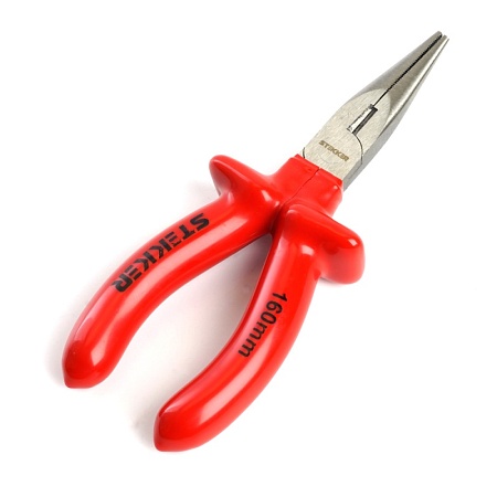Длинногубцы диэлектрические STEKKER, 160мм, PLE2-160-S - фото