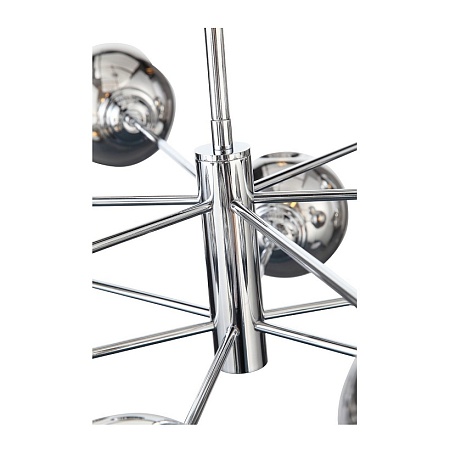 Светильник подвесной ST-Luce Хром/Дымчатый E14 12*40W SL1500.103.12 - фото