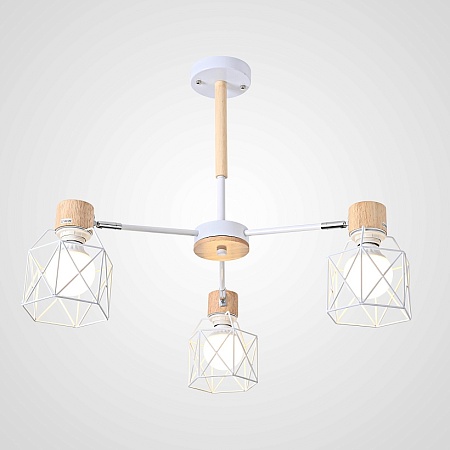 Потолочная Люстра Corf B3 White 3 Lamps Imperiumloft 189478-26 - фото