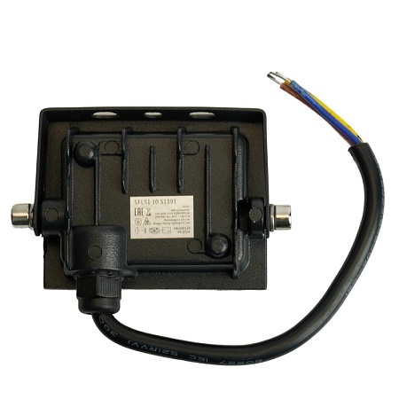 Светодиодный прожектор SAFFIT SFL51-10 IP65 10W 6500K черный - фото