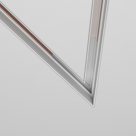 Угол-соединитель 45° Exility встраиваемый белый - фото