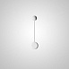 Бра Pin Wall Light B Black Imperiumloft 212751-22 - фото