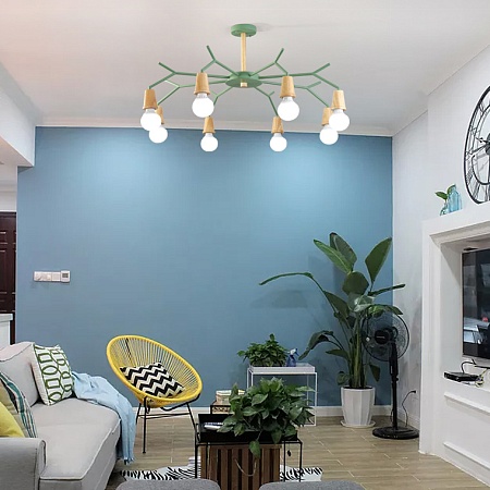 Потолочная Люстра Les Color D72 Blue Imperiumloft 220508-23 - фото