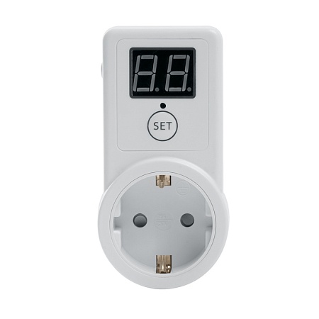 Розетка с таймером Feron TM61 обратного отсчета электронная мощность 2300W/10A - фото