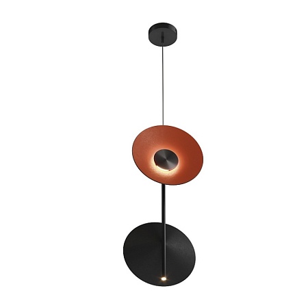 Светильник подвесной ST-Luce Черный/Оранжевый, Черный LED 3*2W 3000K SL3003.403.03 - фото