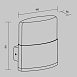 Настенный светильник (бра) Outdoor Rom O442WL-L12GF3K1 - фото