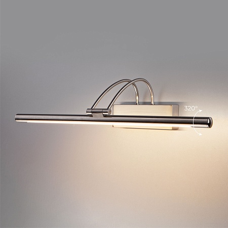 Настенный светодиодный светильник Simple MRL LED 10W 1011 IP20 никель Elektrostandard - фото