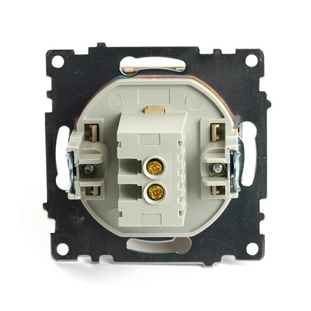 Розетка 2-местная USB (механизм), STEKKER, GLS10-7115-08, 250В, 2,1А, серия Катрин, золото - фото