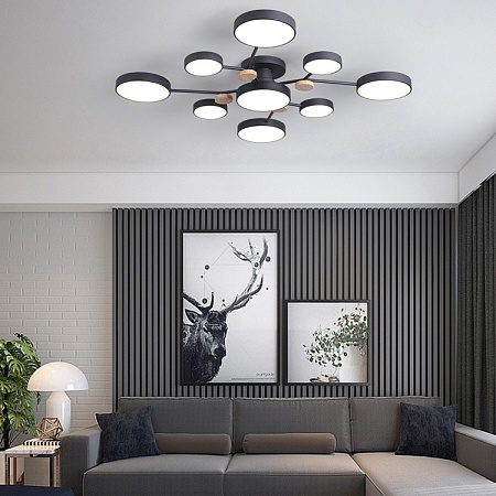 Потолочная Люстра Gamma D98 Black Imperiumloft 223769-23 - фото