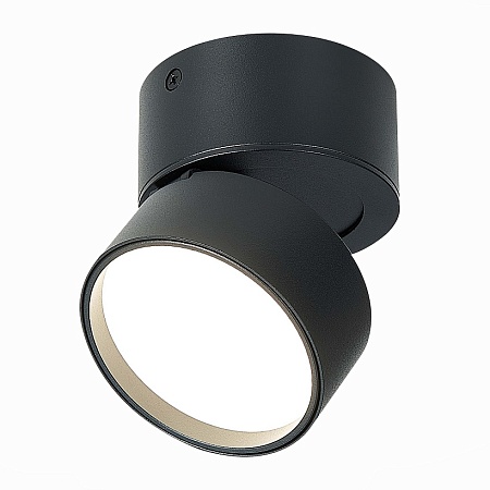 Светильник потолочный поворотный Черный LED 1*9W 4000K 720Lm Ra>90 120° IP20 D85xH87 17 ST651.442.09 - фото