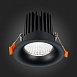 Св-к встр. Черный LED 1*10W 4000K 900Lm Ra>90 38° IP20 D85xH75 170-240V ST703.448.10 - фото